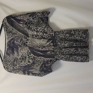 Miley Cyrus max Azria batwing blouse